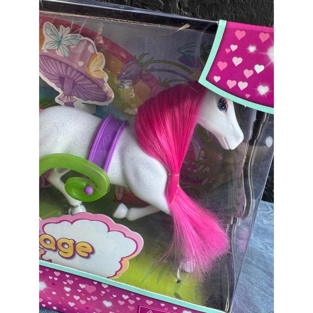 Simba Evi Love Fairy Carriage Doll Playset Horse Glow in the Dark NIB 105735754 - Picture 3 of 5